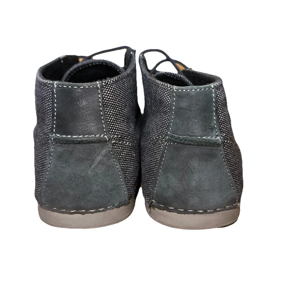Timberland Ballard Chukka Boot Shoes Leather Two Tone Blue Gray Men's 11.5‎